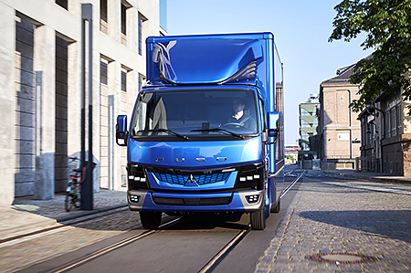 The new all-electric FUSO eCanter