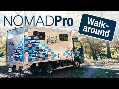 Watch the walkaround video of the NOMADPro CANTER